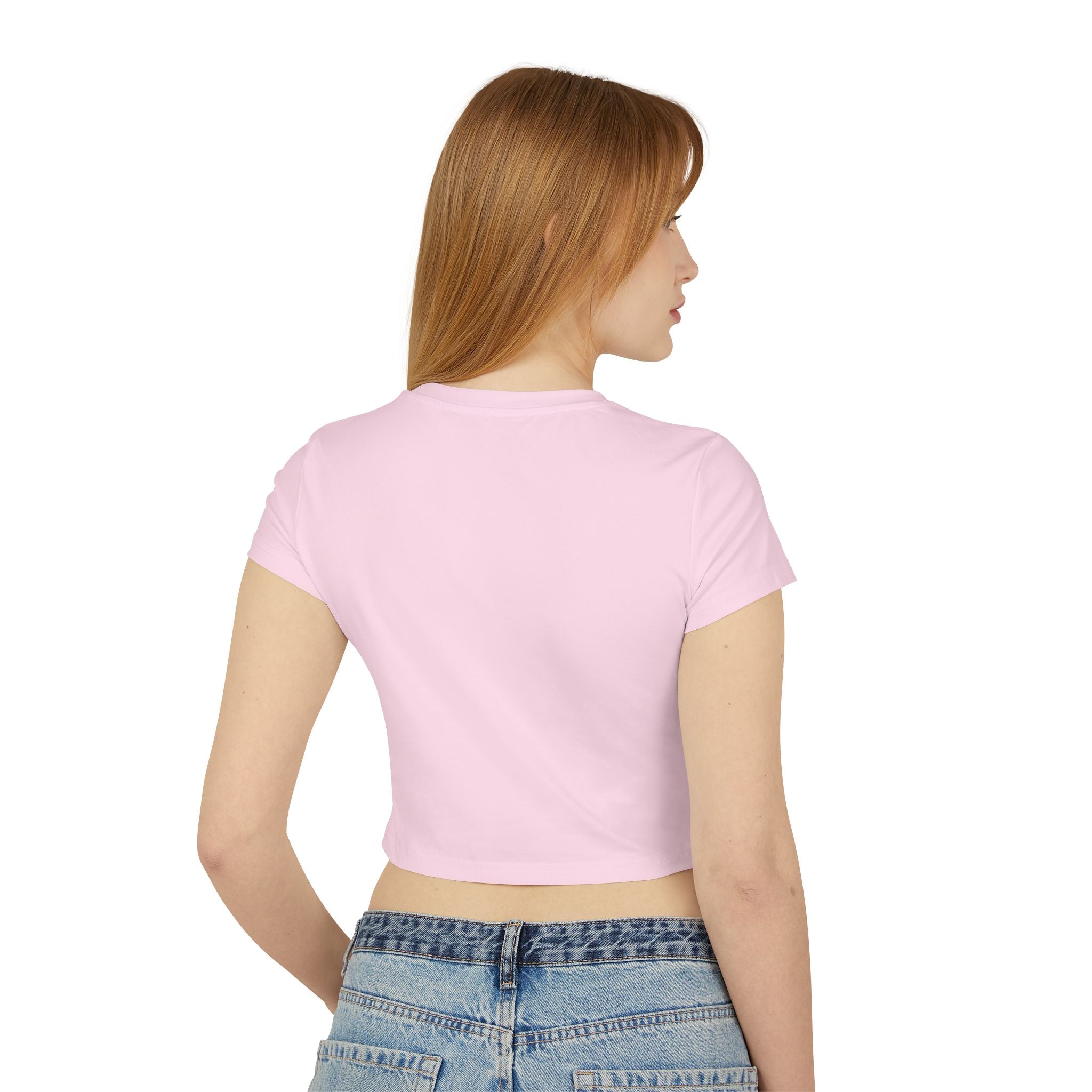 Lovable Women's Baby Tee, Cute Women's T-Shirt, Trendy Ladies Top, Soft Pastel Shirt, Stylish Female Tee