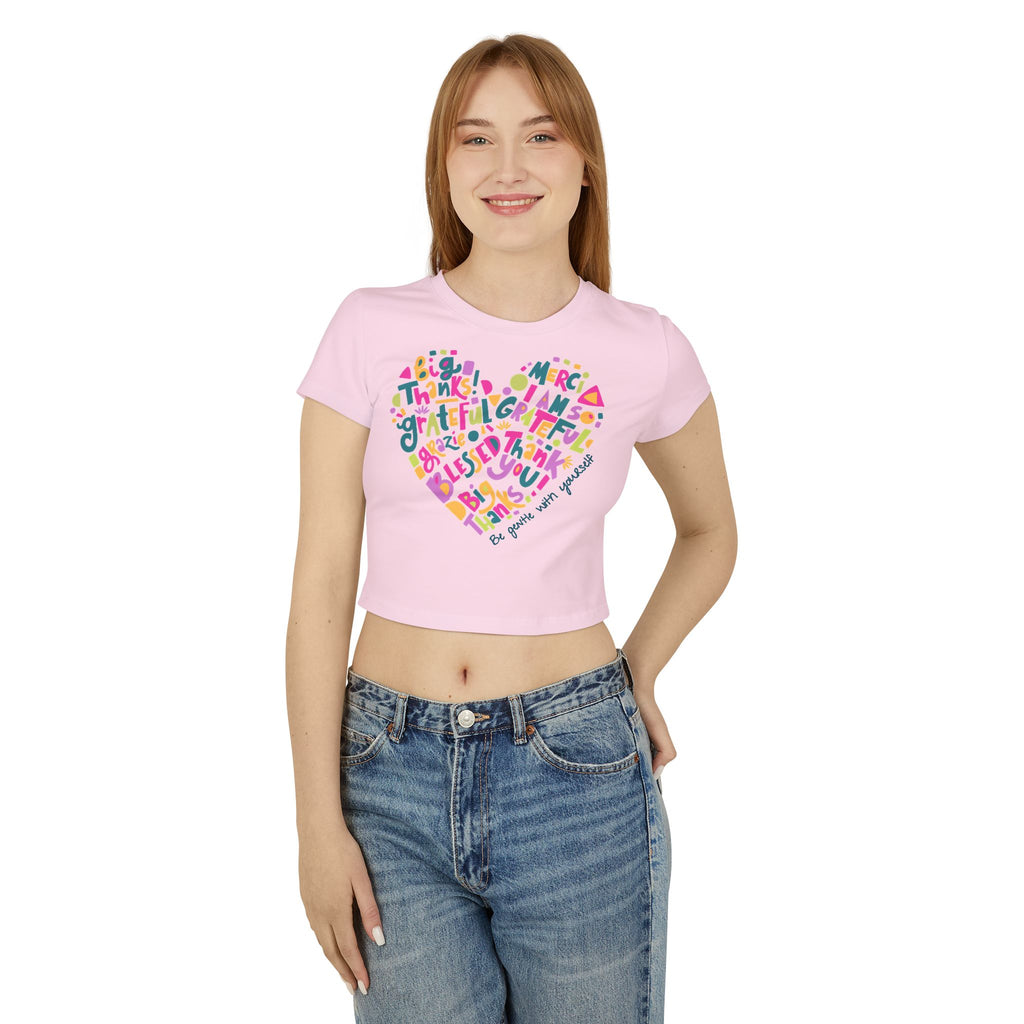 Lovable Women's Baby Tee, Cute Women's T-Shirt, Trendy Ladies Top, Soft Pastel Shirt, Stylish Female Tee