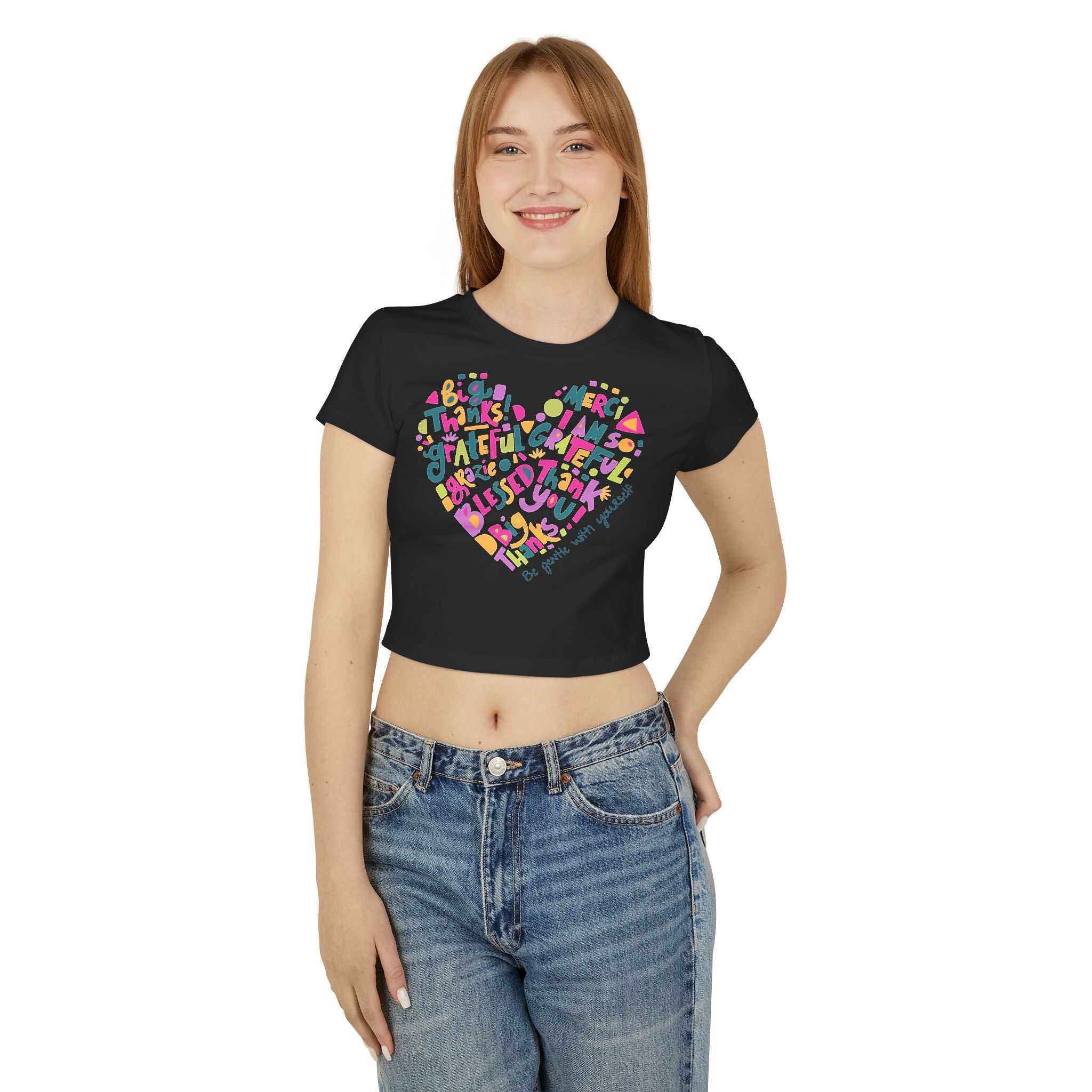 Lovable Women's Baby Tee, Cute Women's T-Shirt, Trendy Ladies Top, Soft Pastel Shirt, Stylish Female Tee